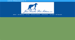 Desktop Screenshot of jensgentlepetsitters.com